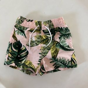 Janie and Jack swim shorts 3-6 months